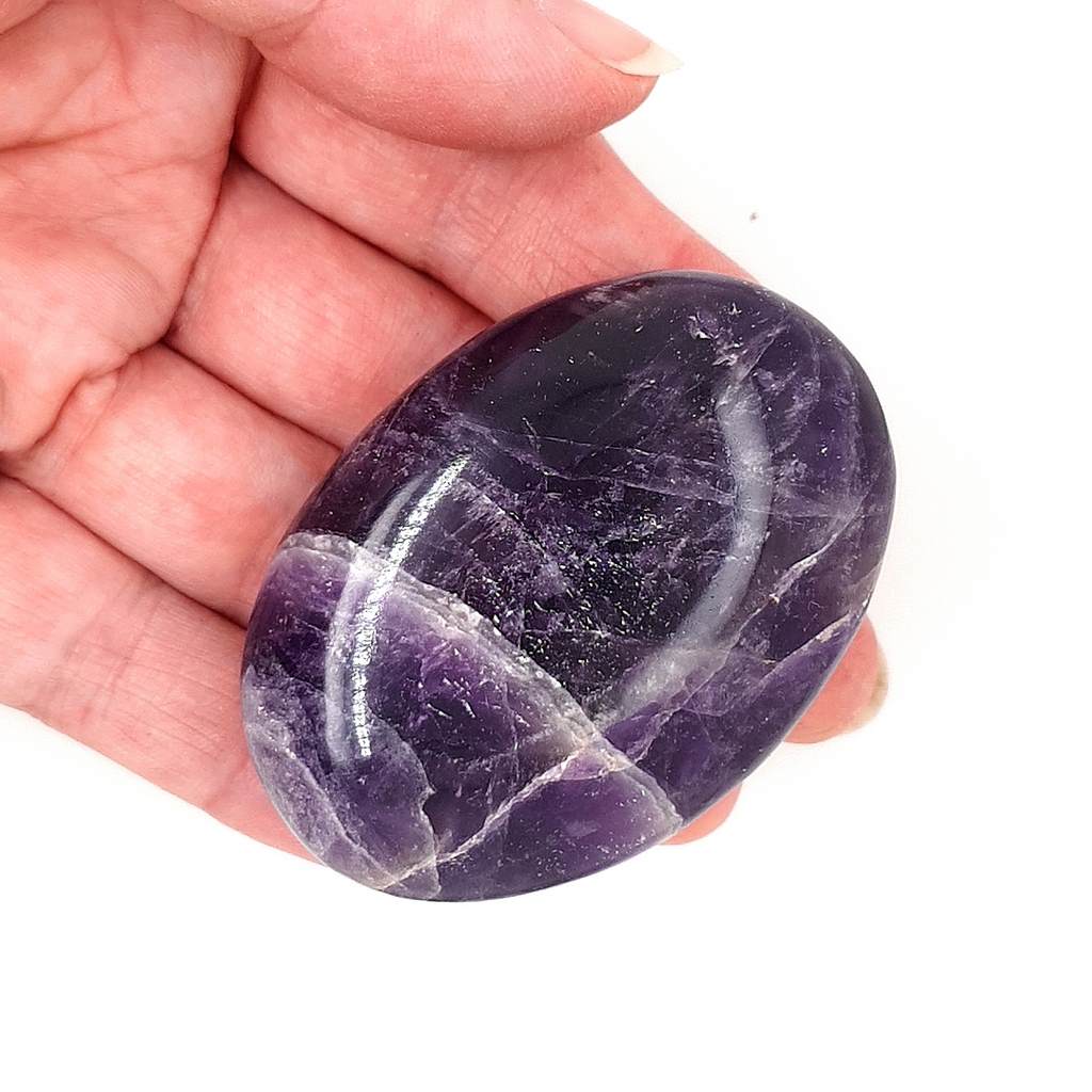Amethyst Palm Stones