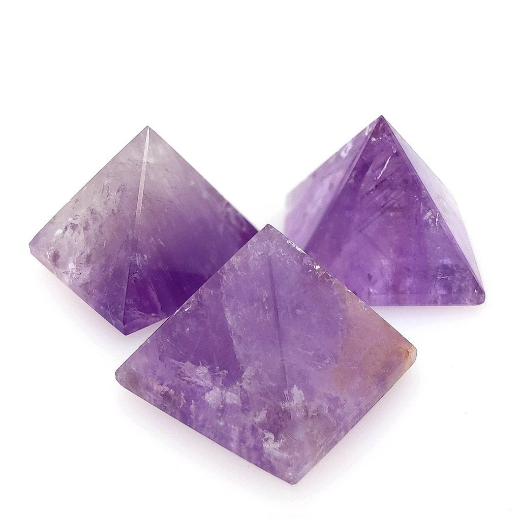 Amethyst Crystal Pyramids **Damaged Stock**
