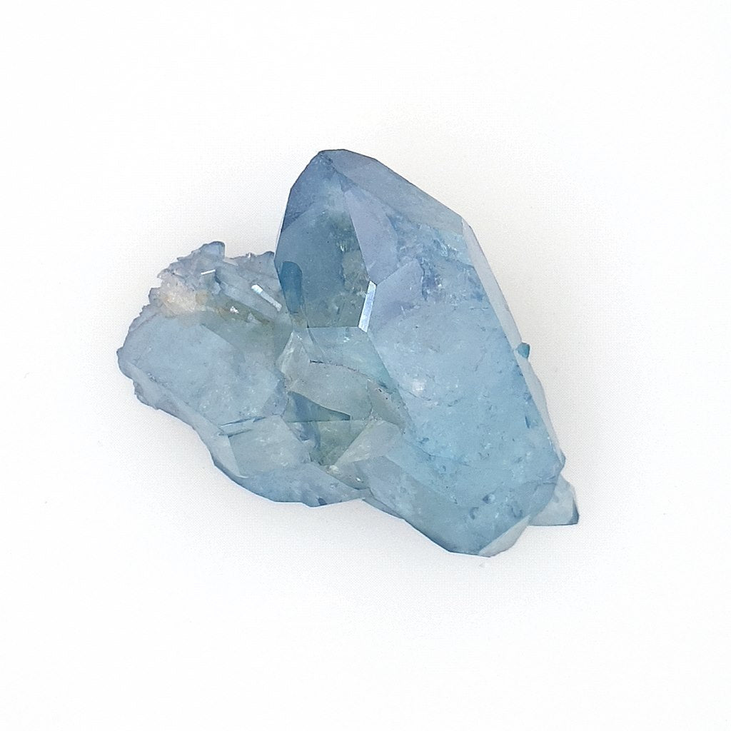 Aqua Aura Quartz Cluster