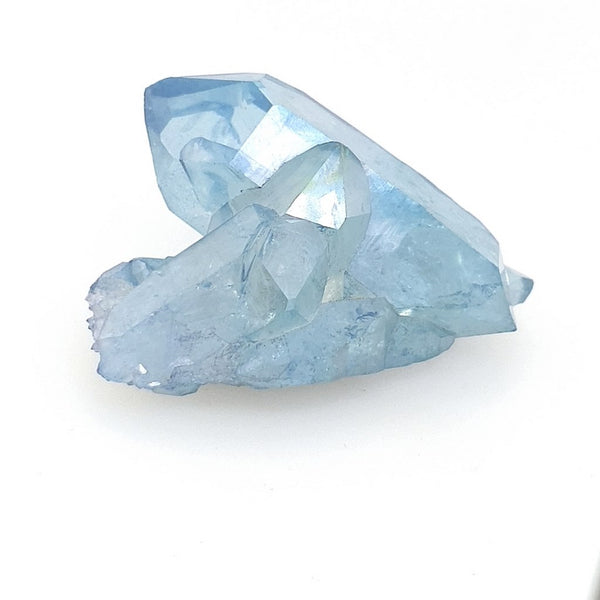 Aqua Aura Quartz Cluster