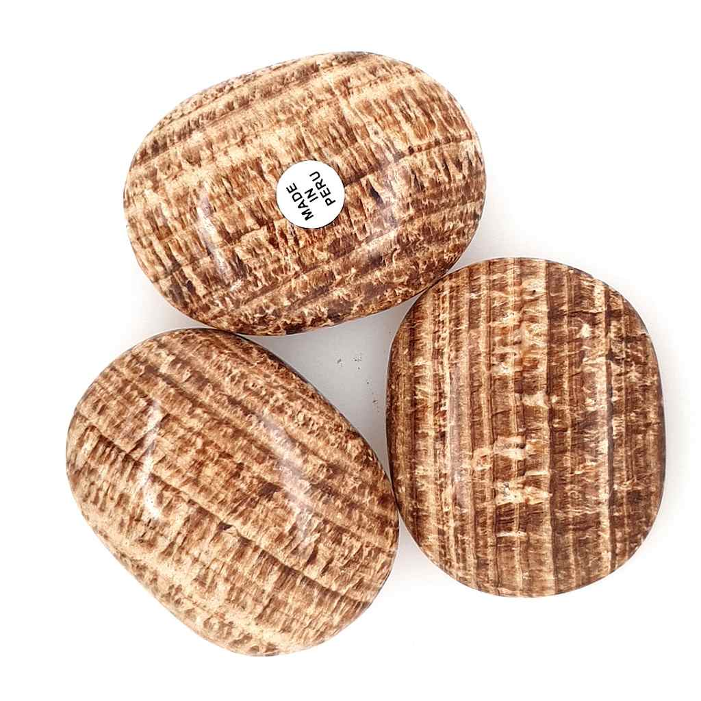 Aragonite Palm Stones