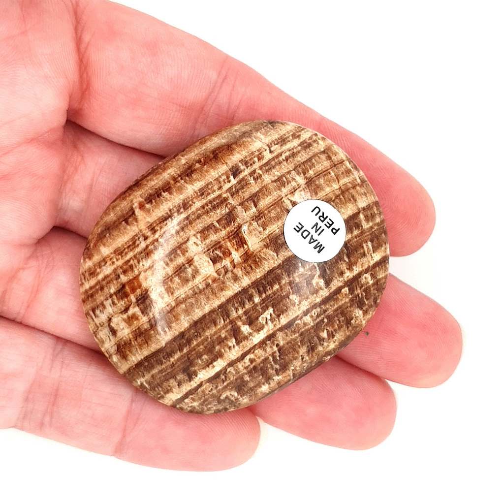 Aragonite Palm Stones