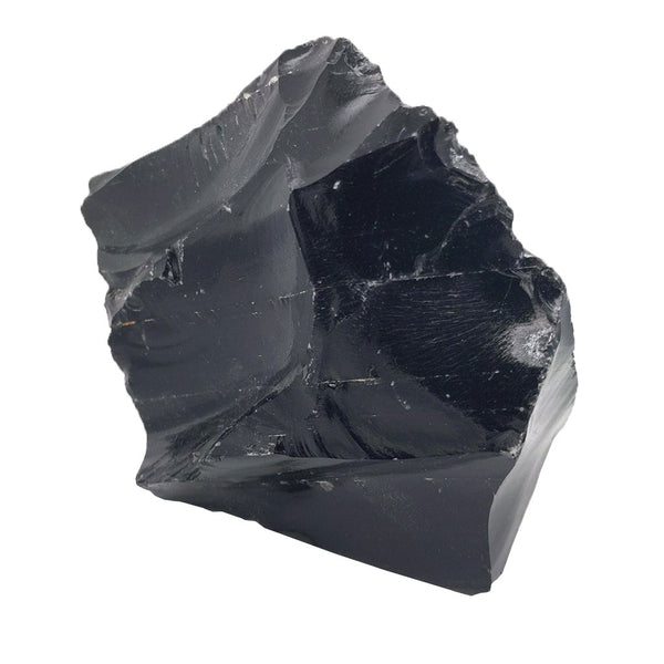 Black Obsidian Gemstone Natural Rough Stone Raw Crystals