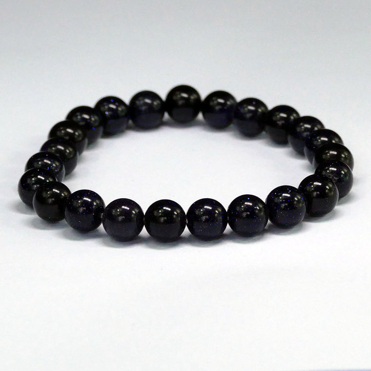 blue goldstone bracelet