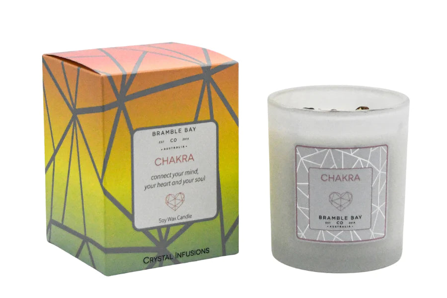 Candles with Crystals with Luxury Scented Fragrance