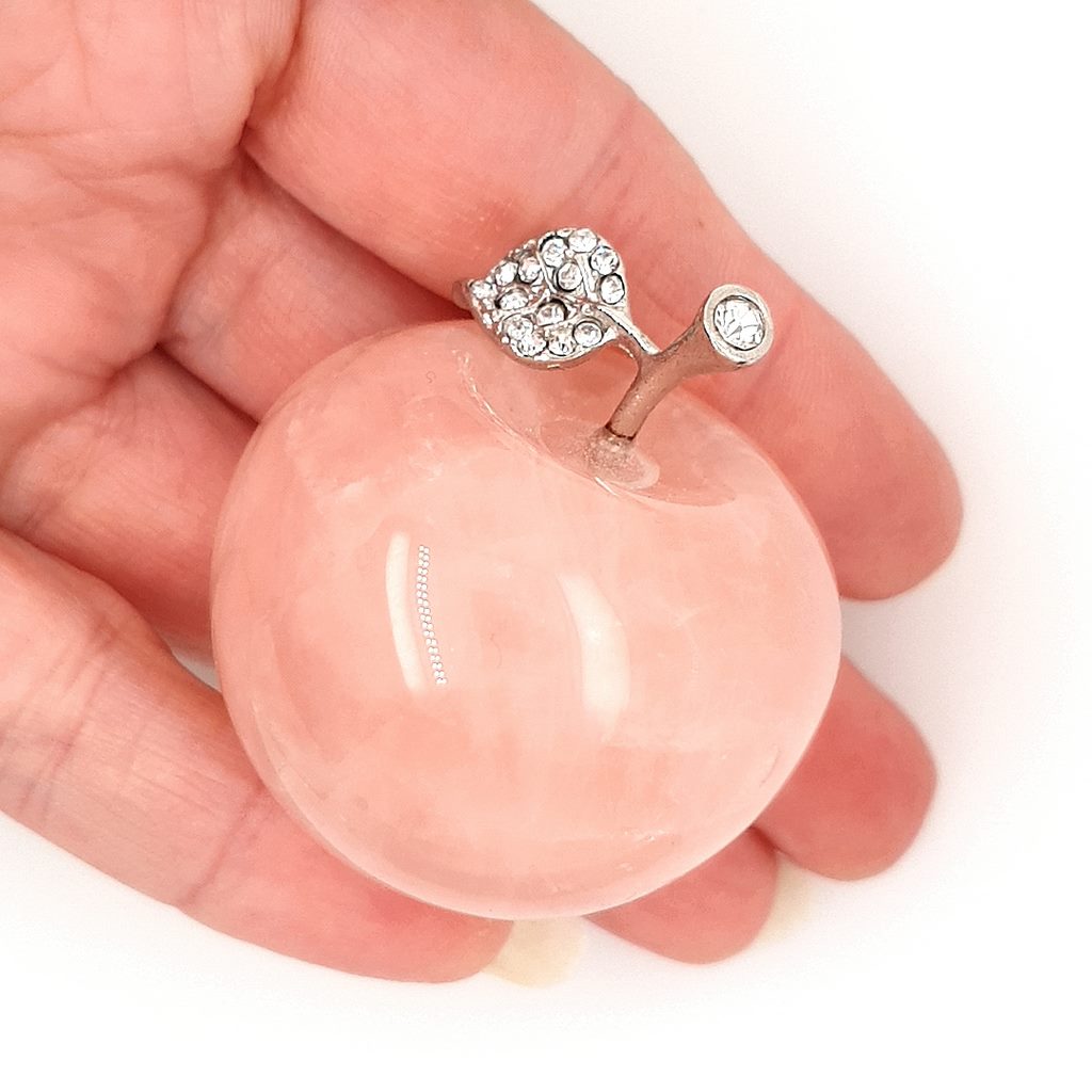 Crystal Gemstone Apples Beautiful Collectibles for Crystal Lovers