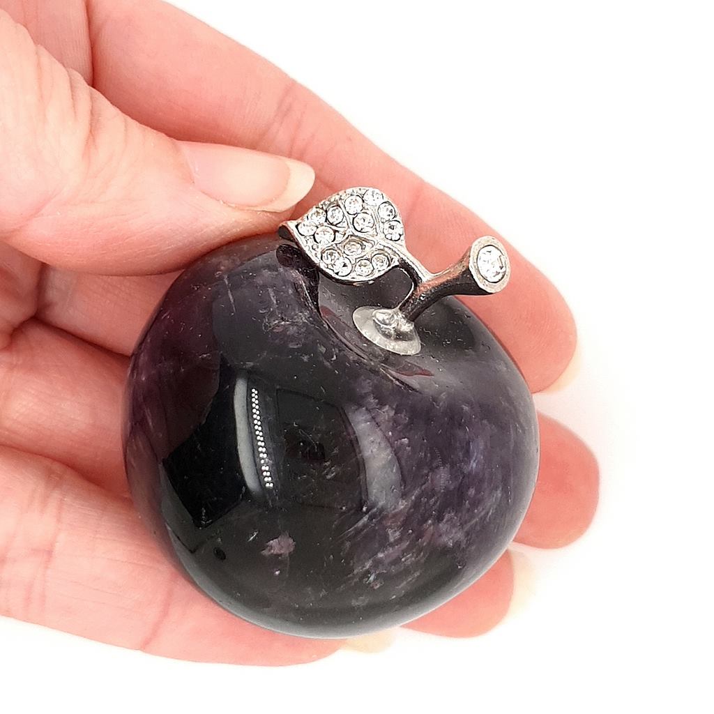 Crystal Gemstone Apples Beautiful Collectibles for Crystal Lovers