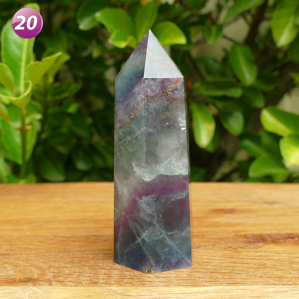 fluorite point crystal