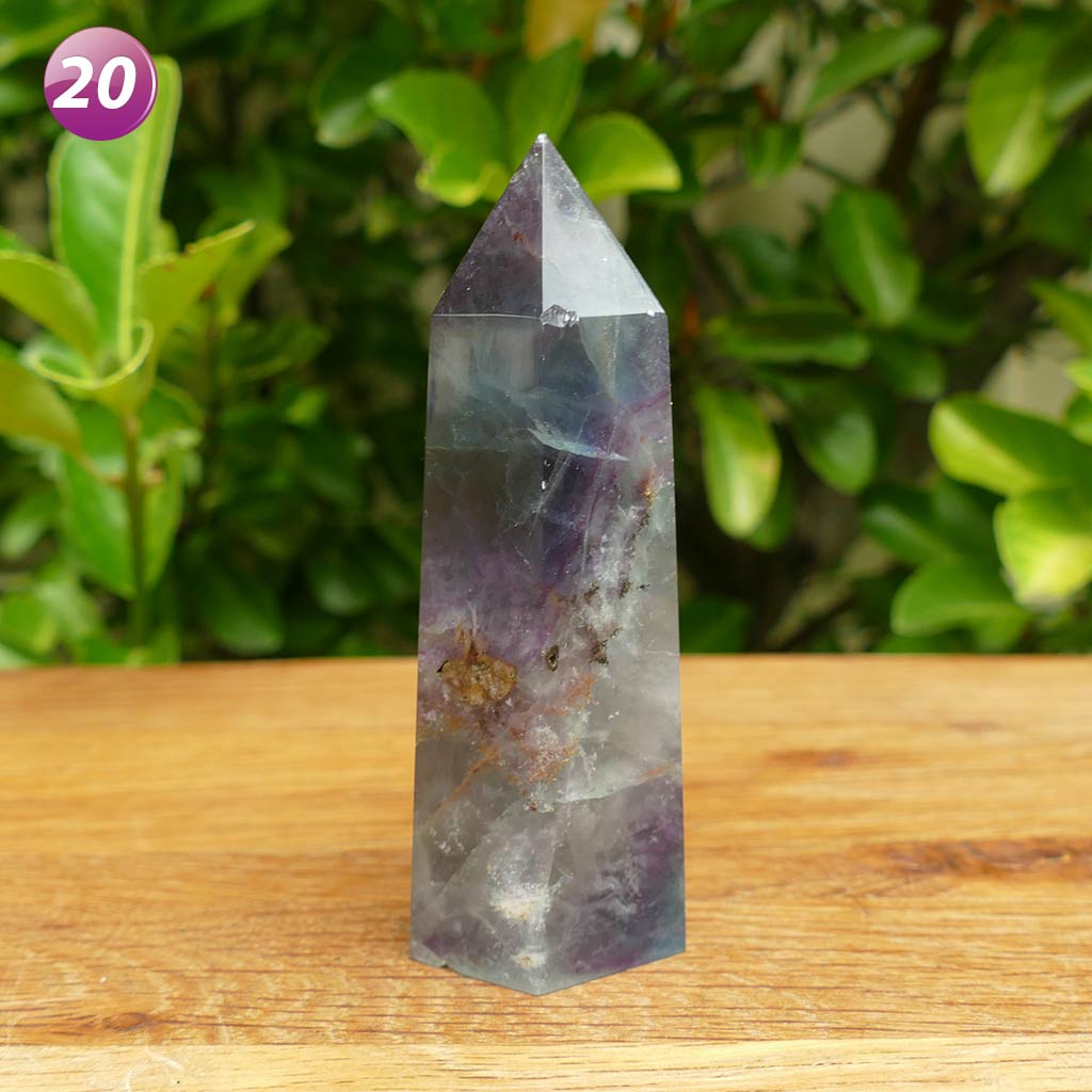 fluorite point crystal