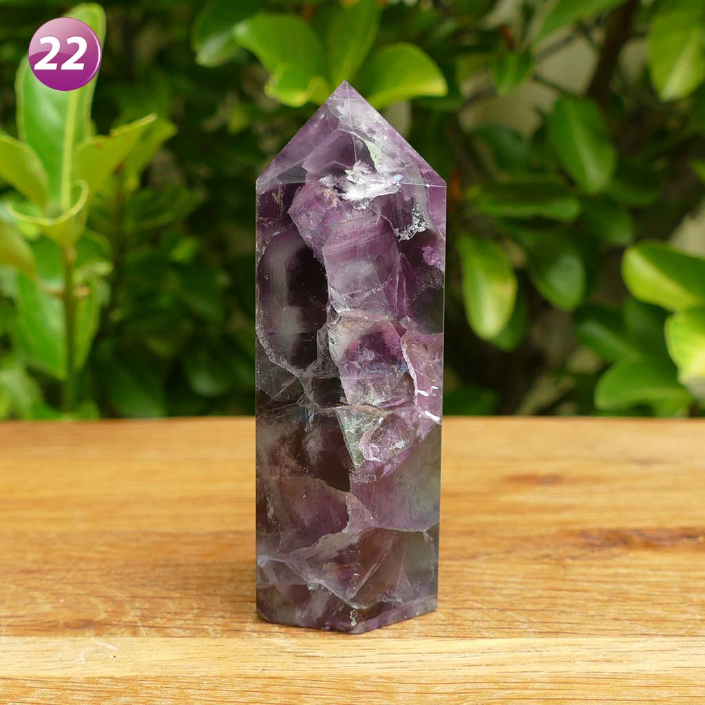 fluorite point crystal