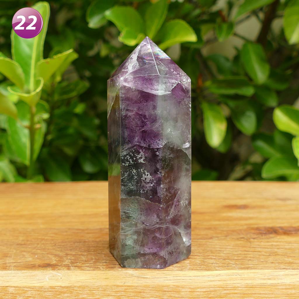 fluorite point crystal