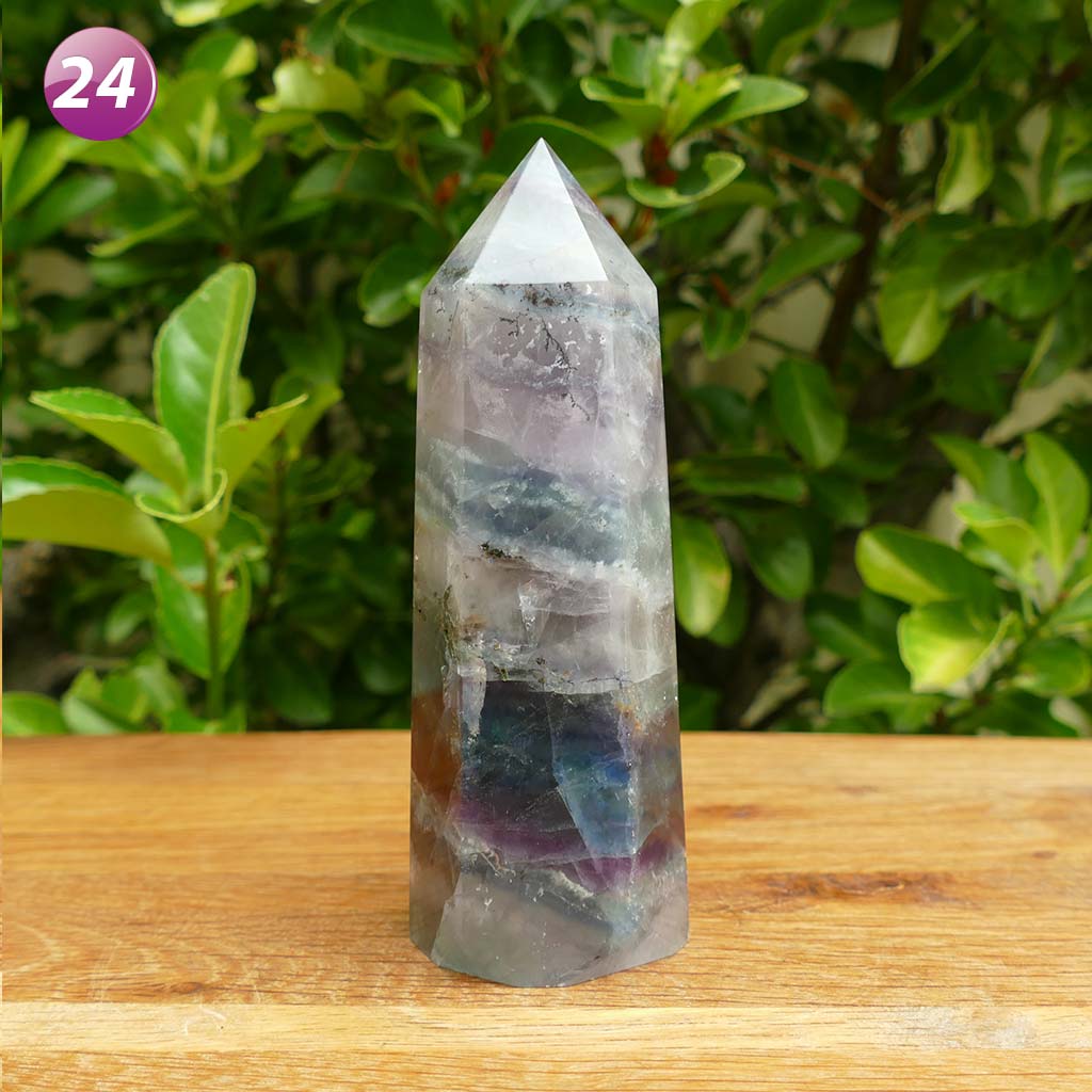 fluorite point crystal