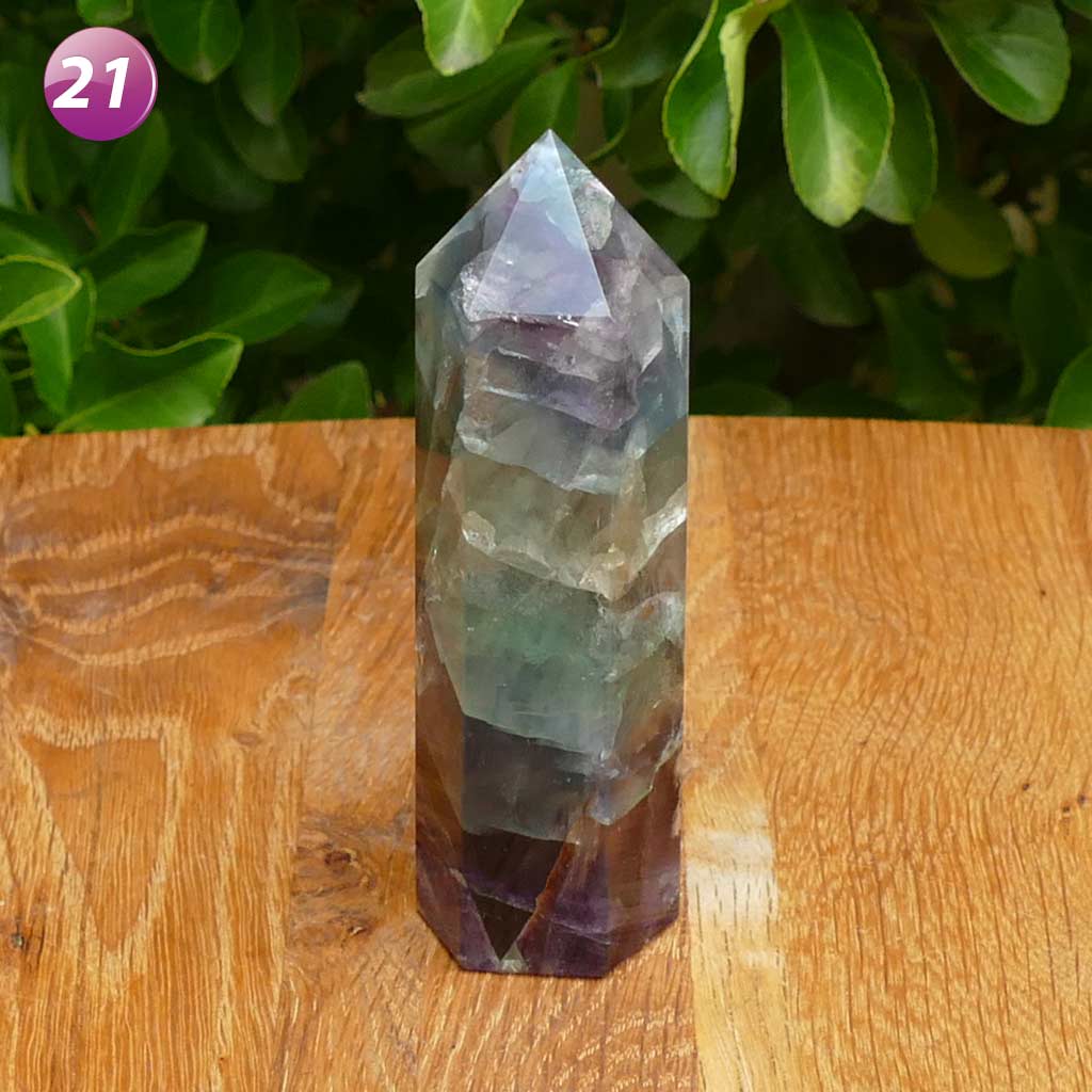 fluorite point crystal