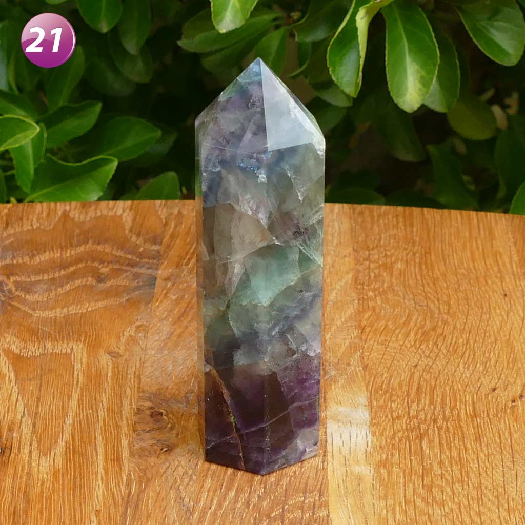 fluorite point crystal