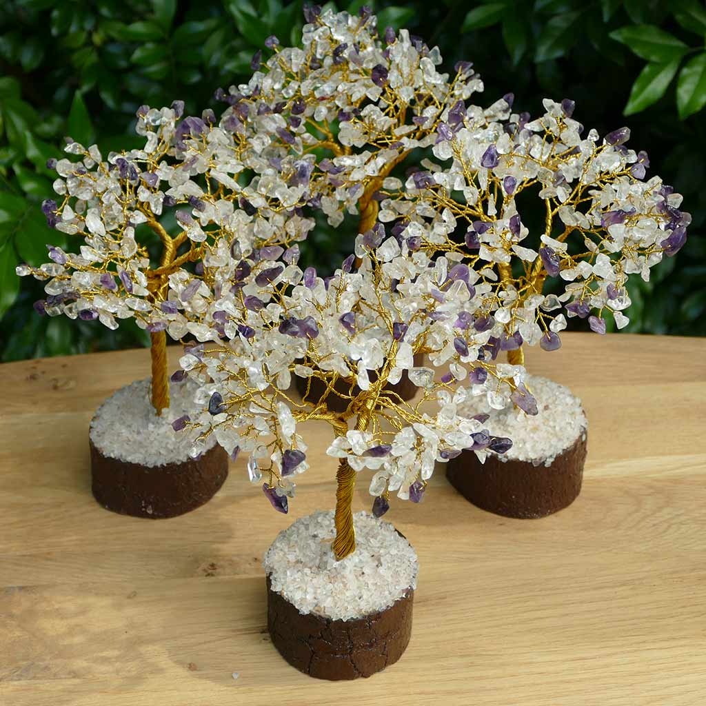 amethyst gem tree feng shui tree