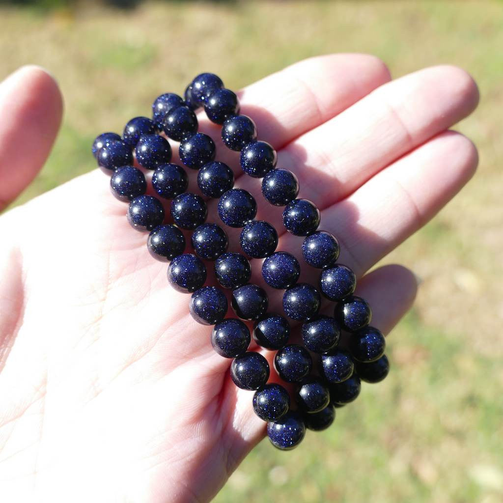 blue Goldstone Bracelet