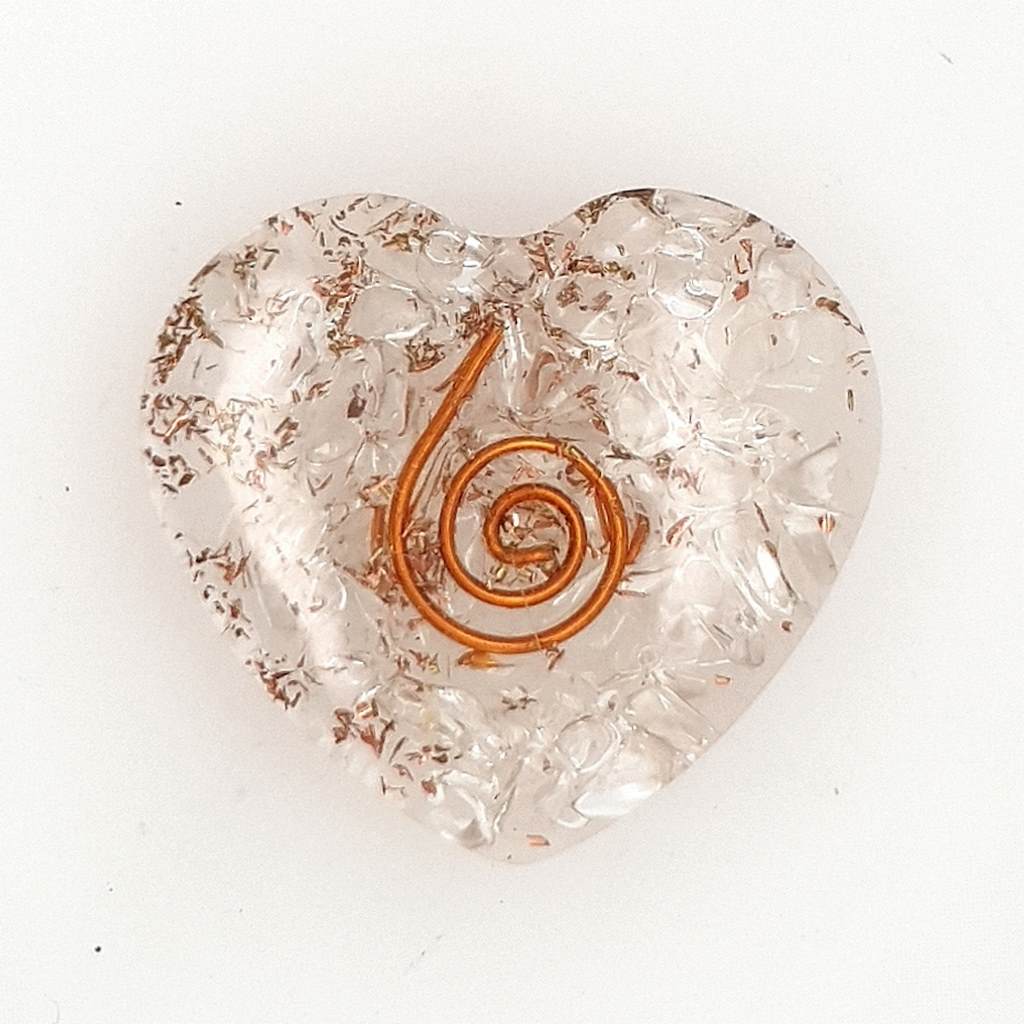 Orgonite Hearts - Orgonite Flat Hearts