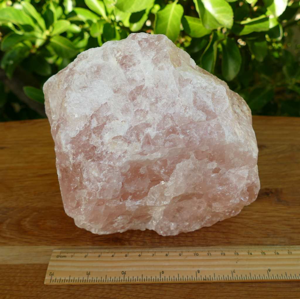 Rose Quartz Crystal Chunks Natural Rough Small to Large