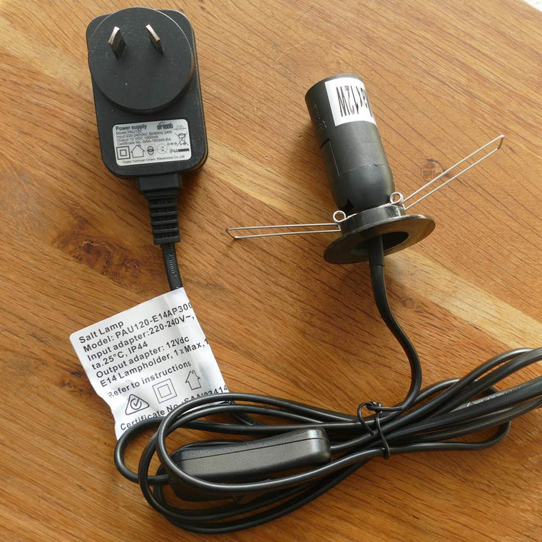 Power Cord for Salt Lamps (12Volt DC)