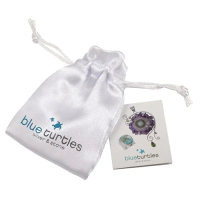 Smoky Quartz Pendant Crystal Jewellery Necklace in Sterling Silver