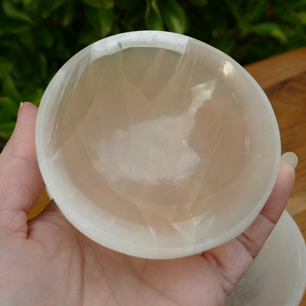 Selenite Cleansing Bowl Medium **Seconds**