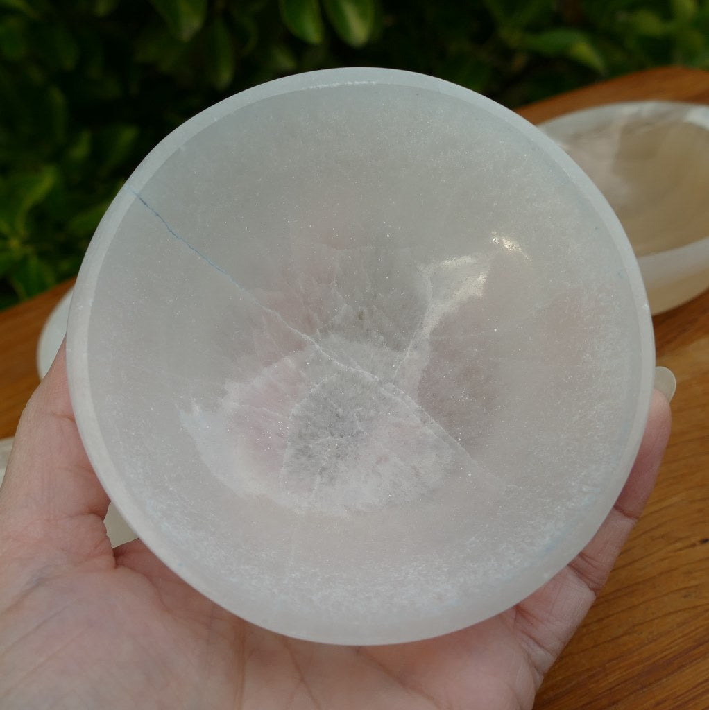 selenite bowl