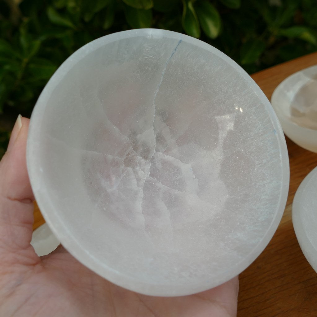 Selenite Cleansing Bowl Medium **Seconds**