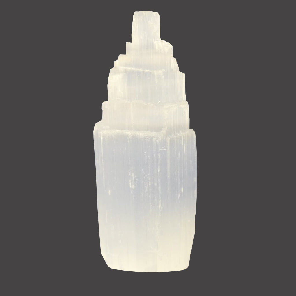 selenite mini tower