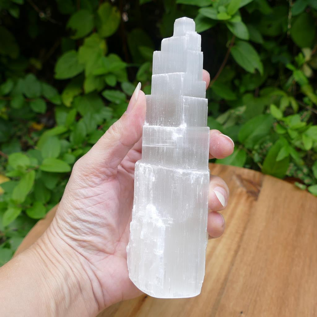small selenite tower