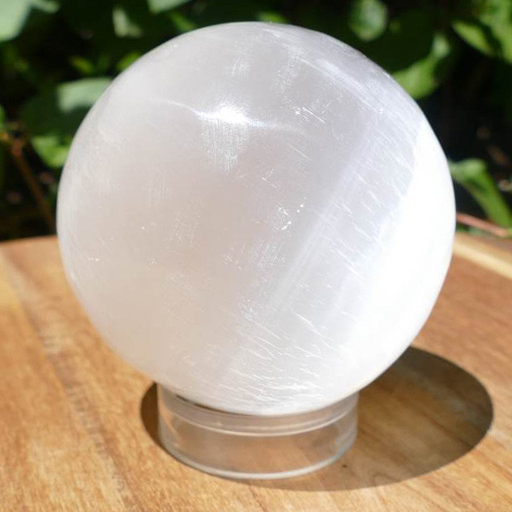 selenite sphere