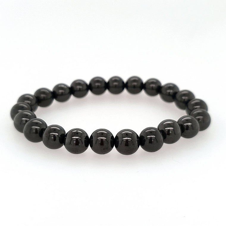 shungite bead bracelet
