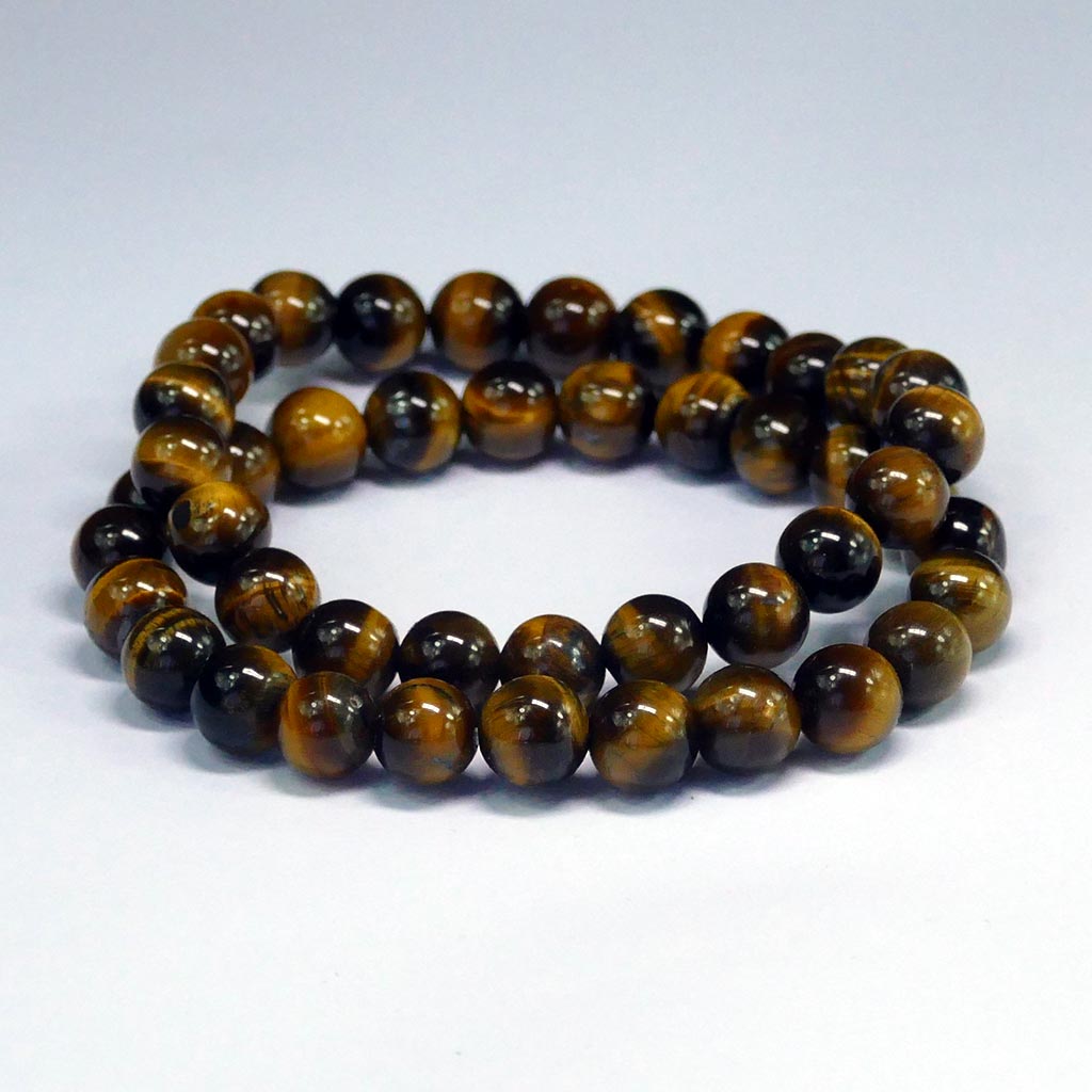Tiger Eye Bracelet with Beautiful Shiny Beads
