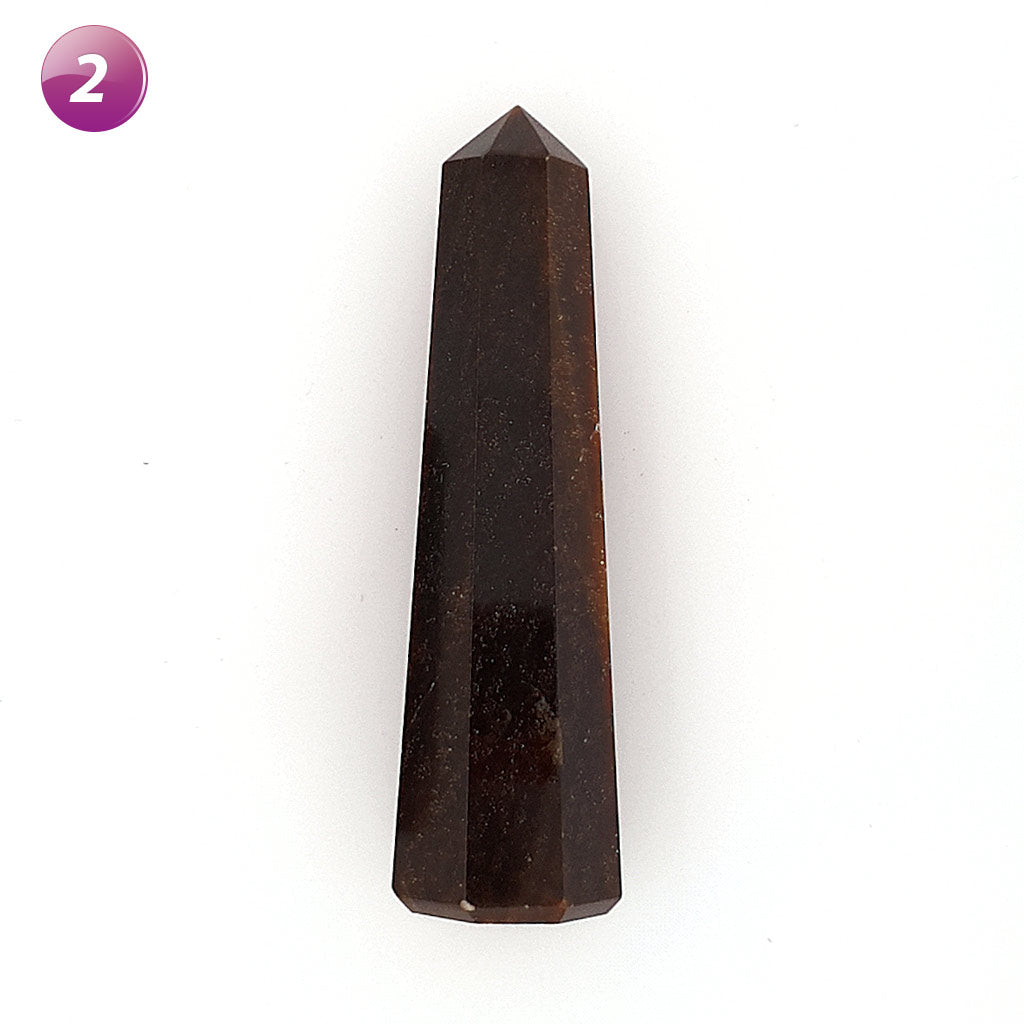 Tiger Eye Crystal Point Healing Points for Reiki Energy Healing