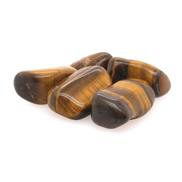 Tumbled Tiger Eye Stones | Tumbled Tiger Eye Crystals Gemstones 25mm Chakra Reiki Healing