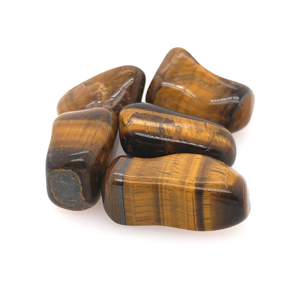 Tumbled Tiger Eye Stones | Tumbled Tiger Eye Crystals Gemstones 25mm Chakra Reiki Healing