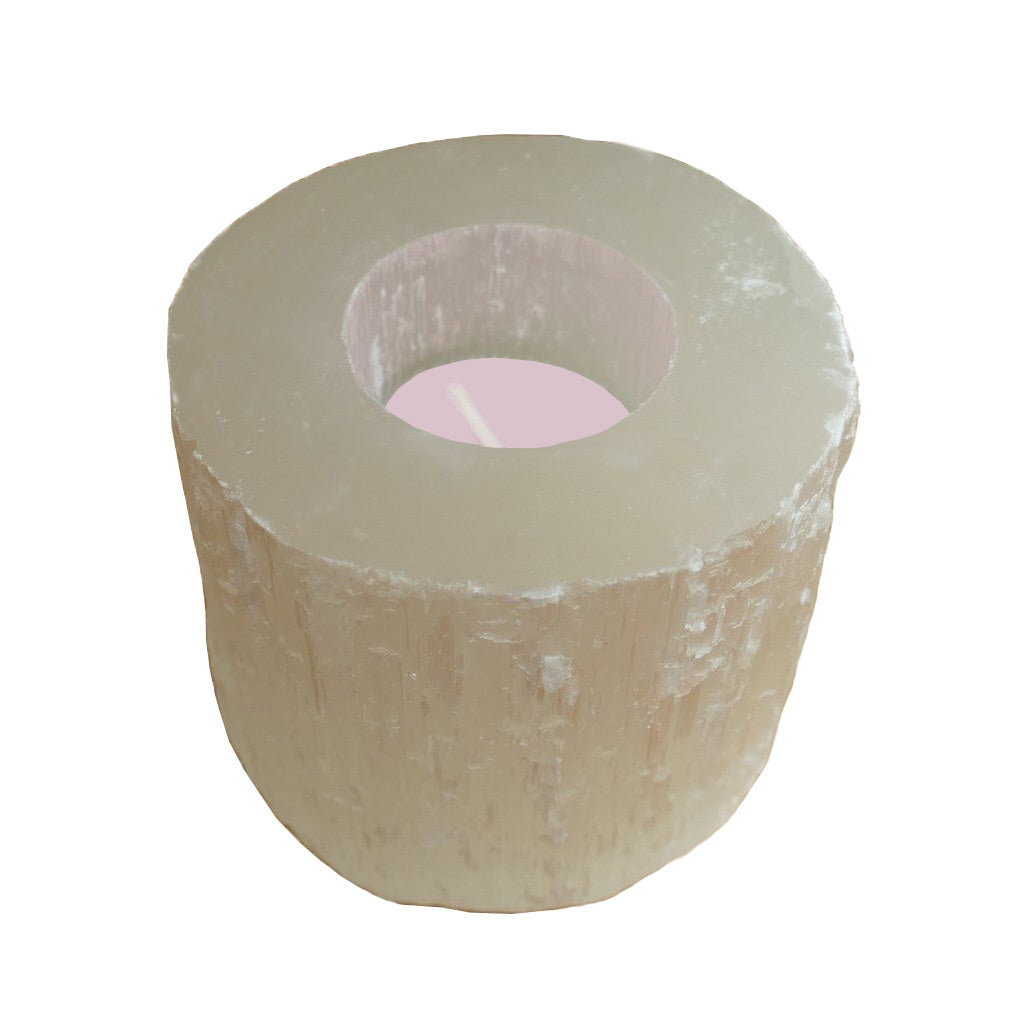 Selenite Natural TeaLight Holder